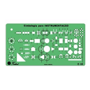 Gabarito para Eletricidade Mod.E-33 TRIDENT