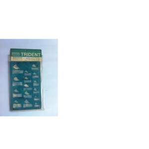 Conjunto com 3 gabaritos TRIDENT Profissional