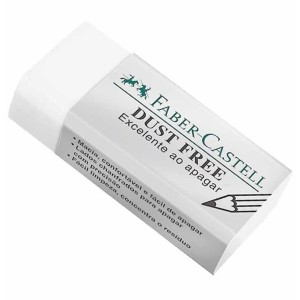Borracha Dust Free Faber Castell Pequena