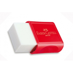 Borracha Tk Pequena Branca Faber Castell