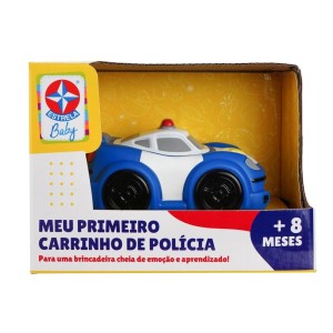 Meu Primeiro Carrinho de Polícia Estrela Baby