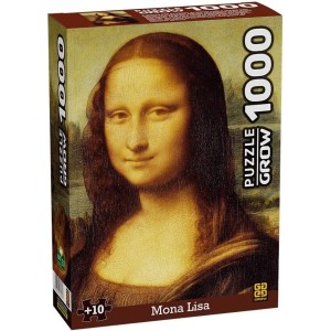 Puzzle 1000 Monalisa Quebra Cabeça Grow