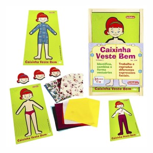 Caixinha Veste Bem Ela Ref 2160 Carimbras